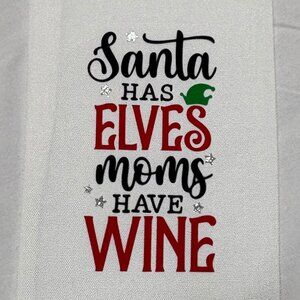 🍷 Canvas Wine Bottle Gift Bag – NWOT 🎄